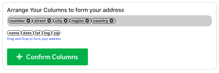 form address