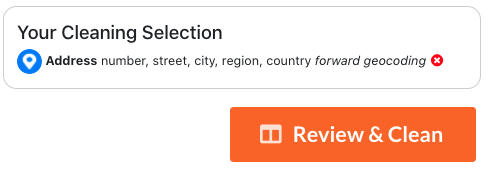 fwd geocoding address
